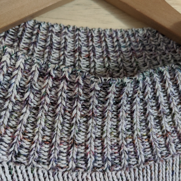 VTG Aztec Tribal Pastel Knit Pullover Sweater - Picture 6 of 7